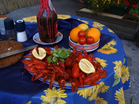 Krebse aus der Traun - vom FEINSTEN